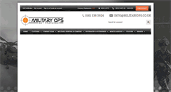 Desktop Screenshot of militaryops.co.uk
