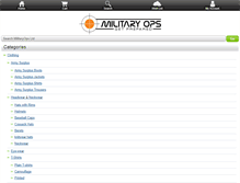 Tablet Screenshot of militaryops.co.uk